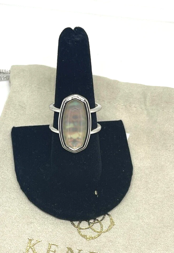 Anillo de cóctel Dani enmarcado Kendra Scott tú eliges TALLA 6, 7, 8, 9 Foto 3 de 4
