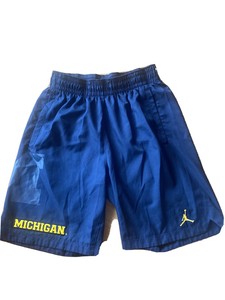 michigan jordan basketball shorts