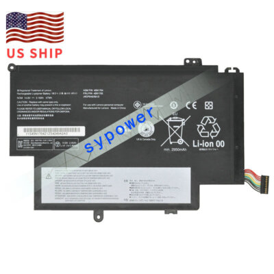 45N1704 45N1705 45N1706 45N1707 Battery for Lenovo ThinkPad S1 Yoga 14.8V 47Wh