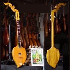 Acoustic harp for practicing mandolin folk acoustic string music instrument