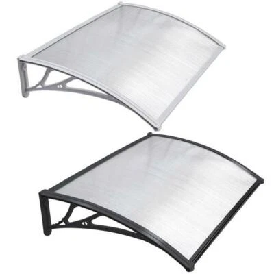 Door Canopy Awning Rain Shelter Front Back Porch Outdoor Shade Patio Roof Cover