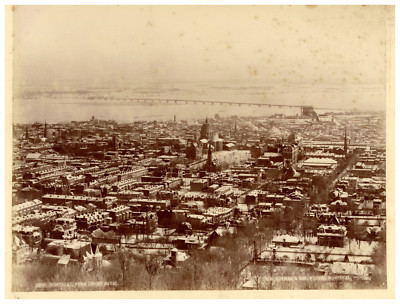 Canada, Montreal, from Mount Royal, Photo. Notman Vintage print,  Tirage album