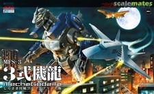 Mechagodzilla MFS-3 Kiryu 3rd Type Shirasagi Aoshima Kit Godzilla USA Seller
