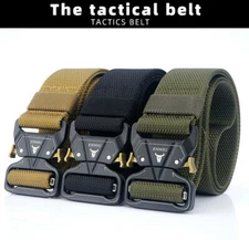 49*1.7" ENNIU Men Tactical Buckle Belt Military Nylon Belt Task Strap Waist 2019