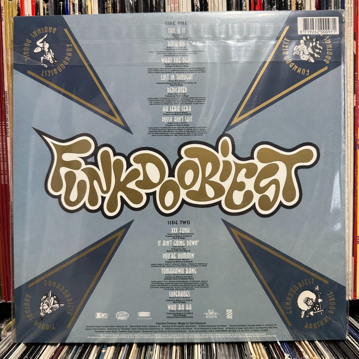 FUNKDOOBIEST - BROTHAS DOOBIE (VINYL LP) 1995 / 2016 RARE!! DJ