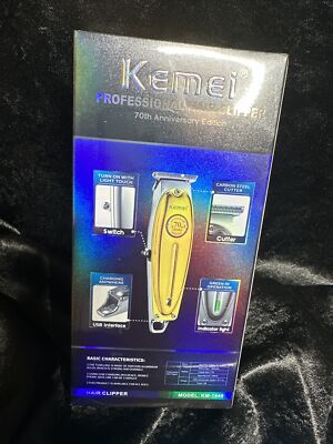 Kemei All-metal Professional Hair Clipper Electric Cordless Hair Trimme KM-1949