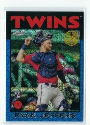 Ryan Jeffers RC 2021 Topps Series 2 1986 Chrome Silver Pack 86TC