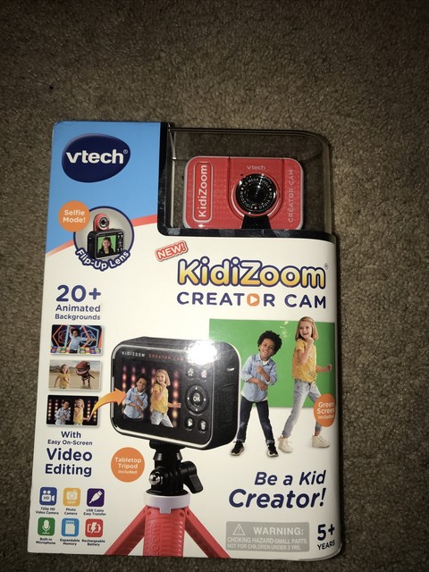 VTech Kidizoom Creator Cam HD Video Kids Digital Camera Green Screen 2020 for sale online | eBay
