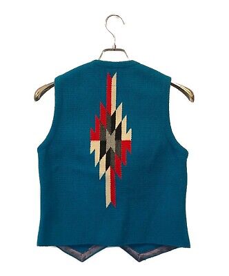 ORTEGA's Women's Chimayo Vest Blue USA Size:XS Used ORTEGA's Women's Chimayo Vest Blue USA Size:XS Used