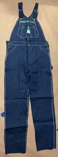 Vintage Liberty Denim Bib Overalls, Deadstock NWT, Size 40x37