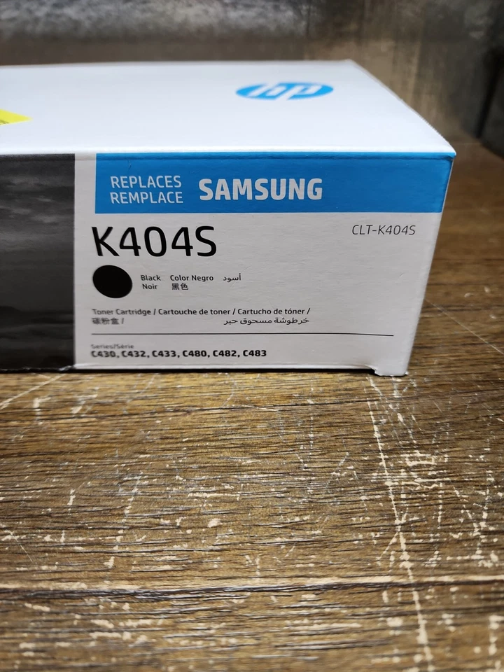 Cartucho de tóner HP para Samsung CLT-K404S (SU104A) tóner 1500 páginas-rendimiento negro  Foto 2 de 4