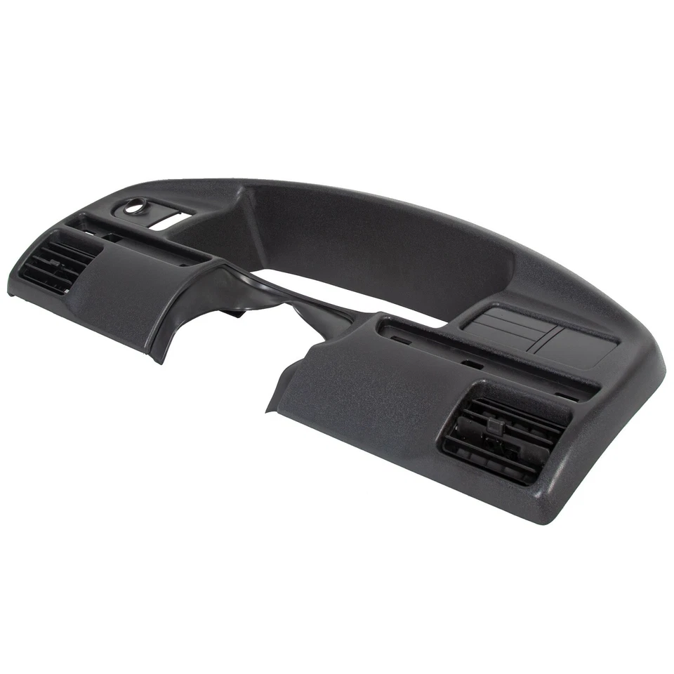 Black ABS Dash Panel Bezel Fit For Ford F-150 F-250 F-350 Bronco 1992-1993 Foto 2 de 4