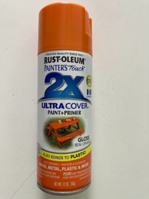 Rust-Oleum Painter's Touch 2X Ultra Cover Farbe und Grundierung,Gloss Orange