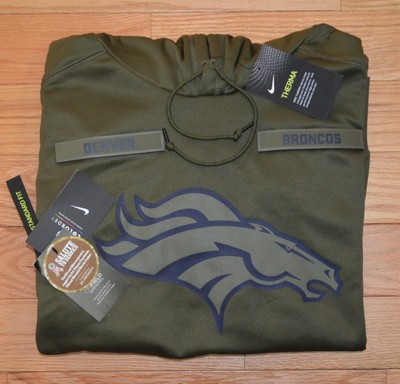 broncos salute to service hoodie