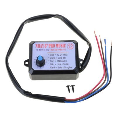 Horn Speaker Sound Control Unit 12V-24V 12 Sound Electronic Horn Controller