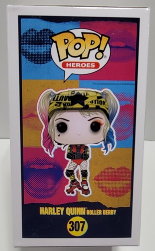 Funko POP! Cómics de Heroes Harley Quinn #307 Roller Derby Birds of Prey nuevos en caja DC - Imagen 2 de 6