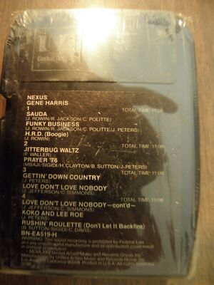 Gene Harris Nexus SEALED 1975 Blue Note 8-Track Tape JAZZ FUNK