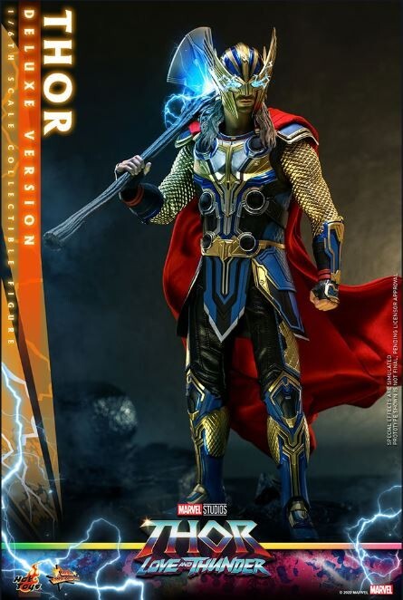 THOR: LOVE AND THUNDER コレクターズアイテム　ホットトイズ Hot Toys Marvel Thor Love And Thunder Thor Deluxe Version 1