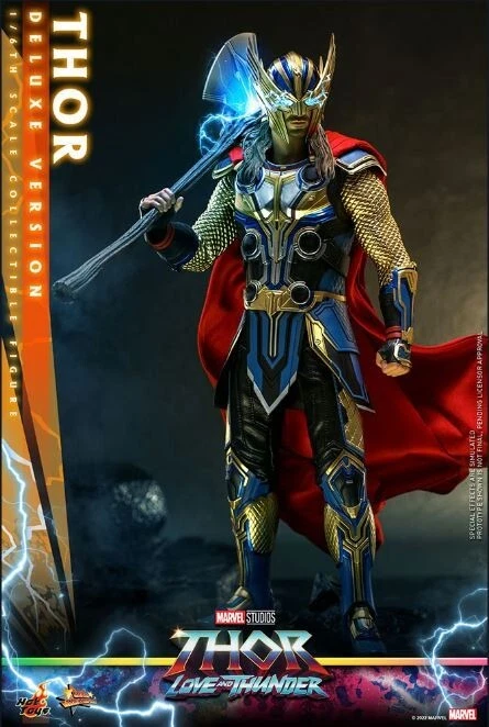 Hot Toys Marvel Thor Amor y Trueno Thor Versión Deluxe Escala 1:6 Coleccionable Foto 2 de 4