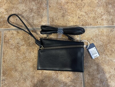 Universal Thread Crossbody Wristlet Black Wallet Purse BRAND NEW | eBay