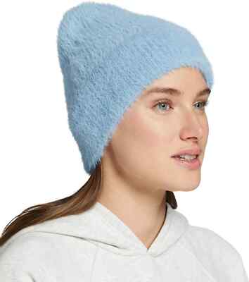 Alpine Alpine Design Women's Fuzzy Rib Beanie, Sky Blue, One Size