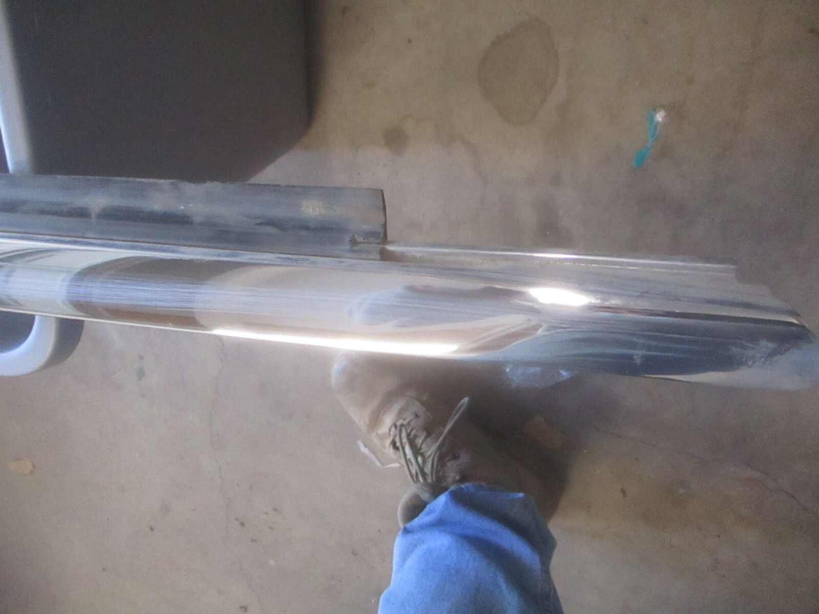 Passenger Door Chrome Moulding #2 Chrysler Maserati TC 89 90 91