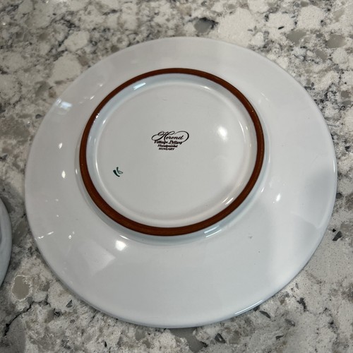 Herend Village Pottery Primrose Tea Cup And Sauce Set - Picture 5 of 8