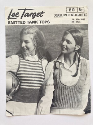 Vintage Tank Atop Strickmuster Lee Target