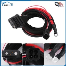 For Fisher Western Snowex V-Blade 4 Pin Truck Side Battery Cable Harness 42014