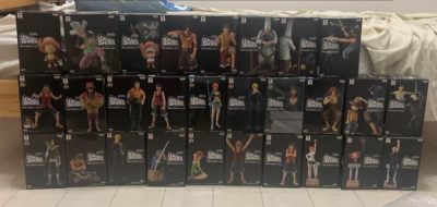 ワンピース フィギュア  ドラマチックショーケース  1st〜8th One Piece DRAMATIC SHOWCASE Figure Vol.1~8 Complete Set USED