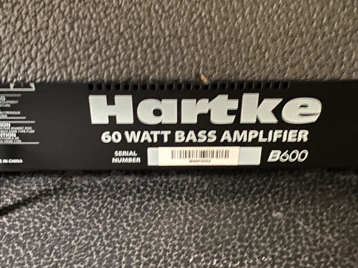 HARTKE B 600 | eBay