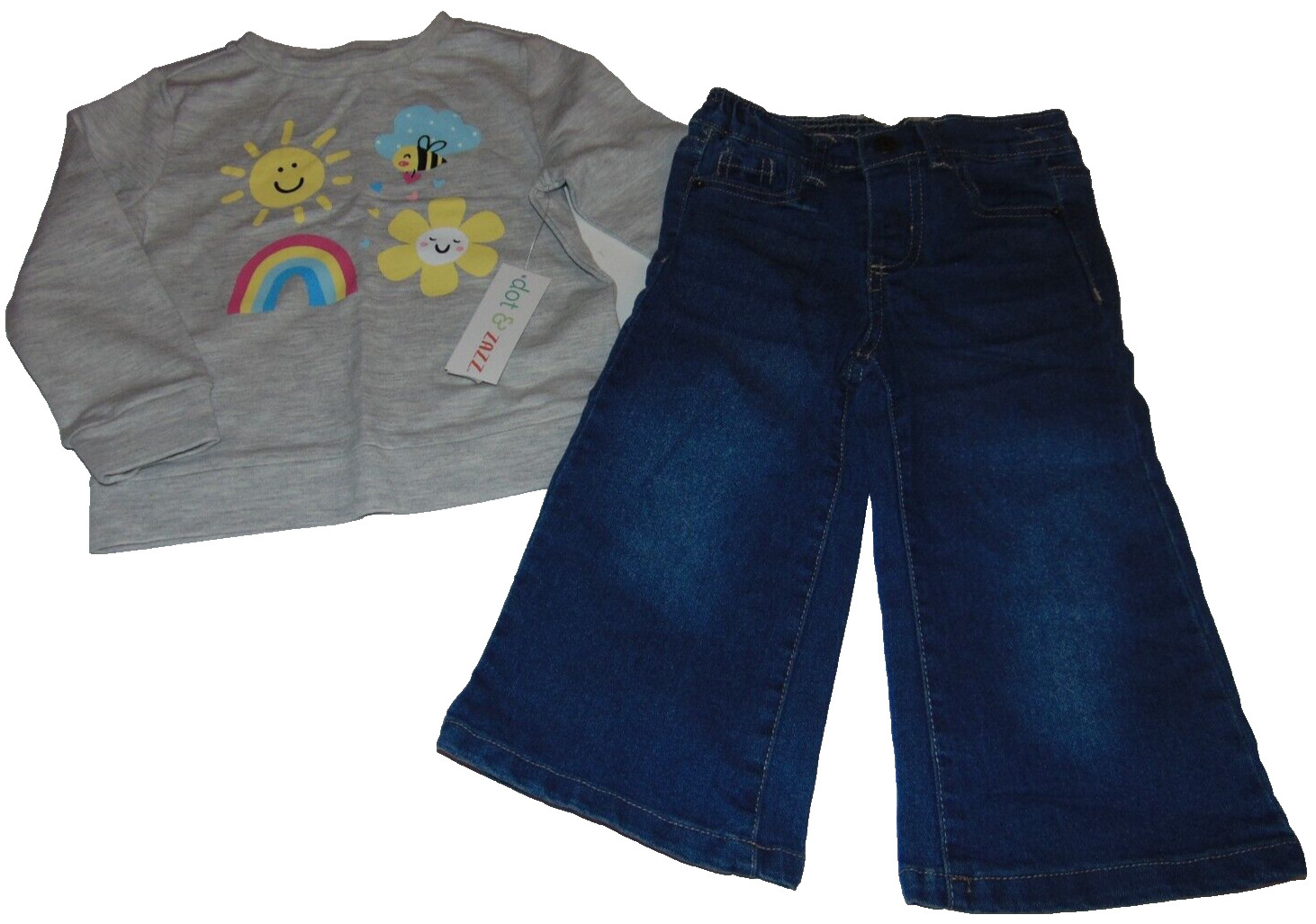 ~NWT Girls JESSICAN SIMPSON & DOT & ZAZZ Outfit! Size 24 Months/2T Cute FS:)~