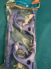 Pool Accessory Hangers Set of 2 Blue Pole or Vacuum Hose Swimming Pool NEW