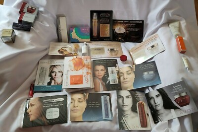 Avon Huge Lot 90 items Facial Skincare Anew Cream Lotion Serum Day Night Eyes