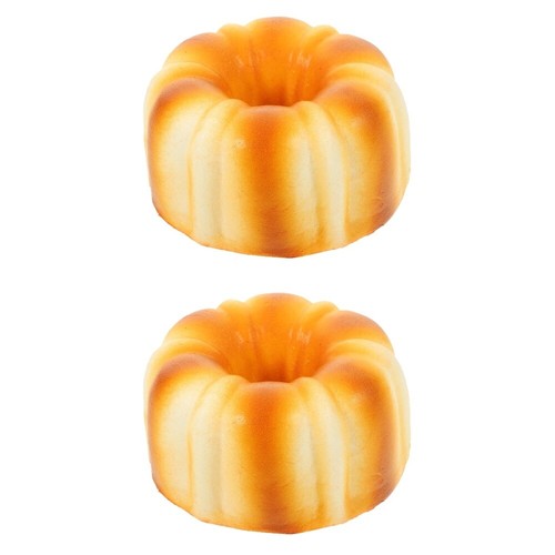 2 stücke Künstliche Brot Gefälschte Simulation Realistische Brot Modell Dessert