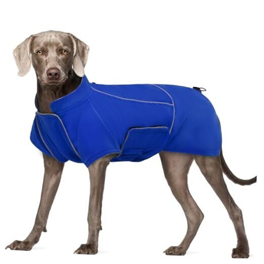 Dog Raincoat Jacket Waterproof 4XL(Chest: 42.5