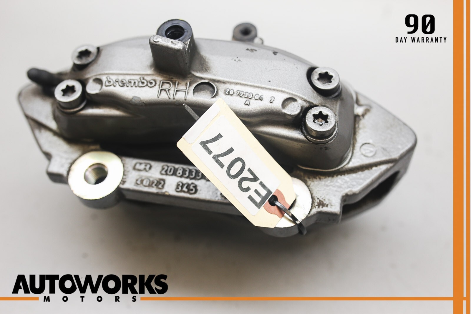 04-08 Maserati Quattroporte M139 Front Right Passenger Brake Caliper Brembo OEM