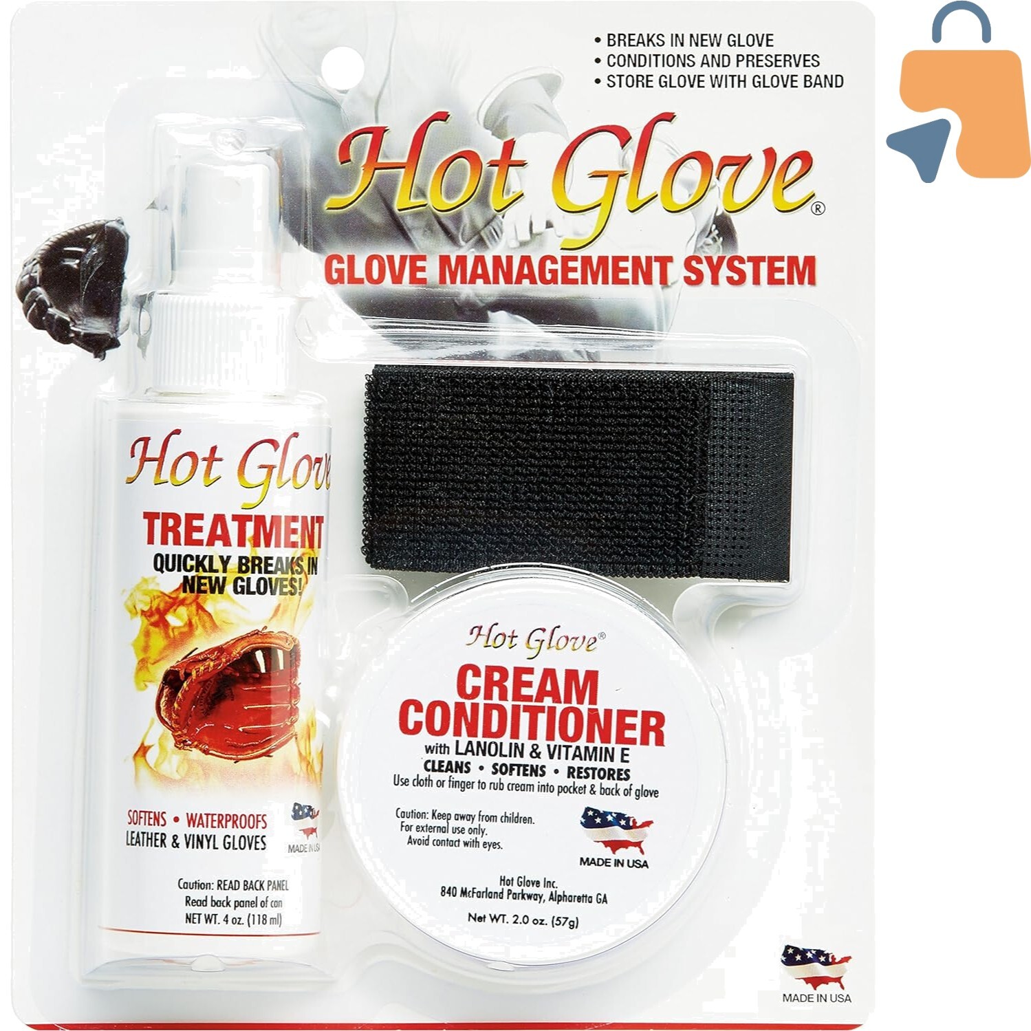 Care Kit With Heat Treatment & Conditioner For Baseball/soft