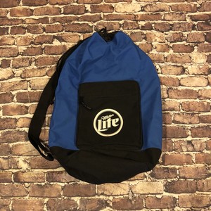 vintage drawstring duffle bag