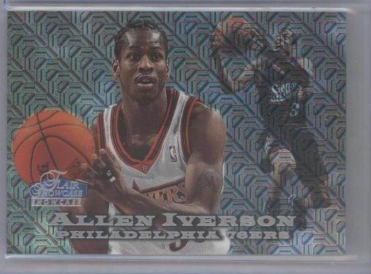 1997-98 Flair Showcase - Allen Iverson #3 Row 0 /250 for sale