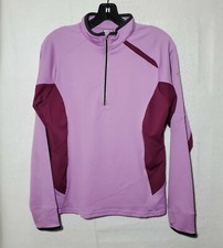 Nike Sweatshirt Women's Large 1/4 Zip Sweater Pullover Long Sleeve Q-Zip