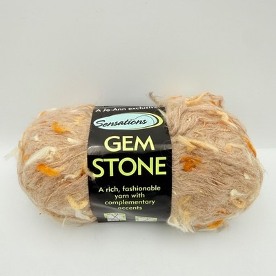 Sensations Gem Stone Yarn Natural Mohair Wool Blend 3.5oz 142yd Jo-Ann Exclusive