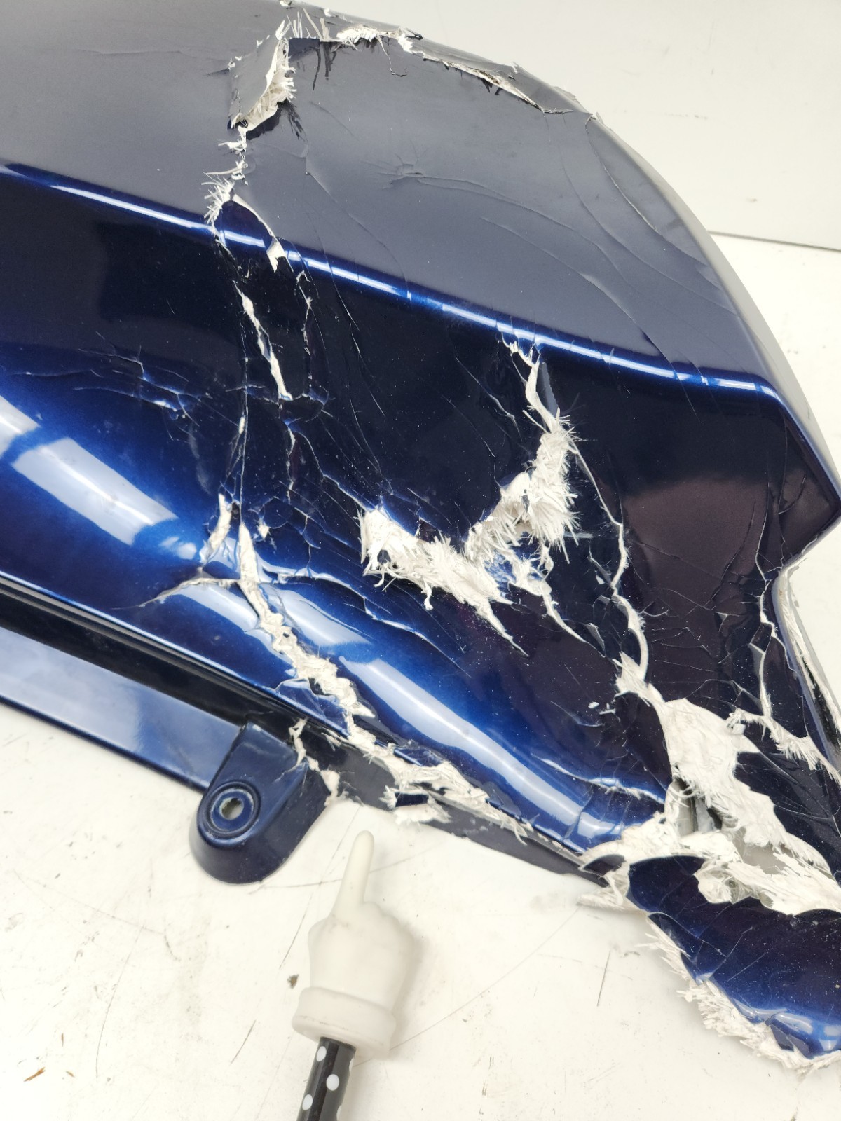 2012-2014 MCLAREN MP4-12C REAR RIGHT SIDE QUARTER PANEL BLUE OEM 11A0390CP