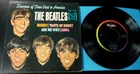 THE BEATLES SOUVENIR OF THEIR VISIT TO AMERICA VJ 1-903 45 EP w/Picture Sleeve