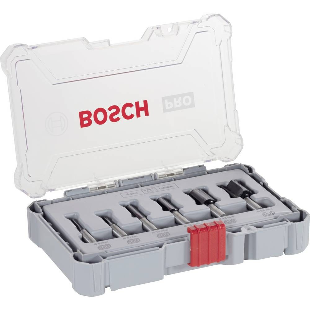 Jeu de fraises à rainurer Bosch Accessories 2607017466 à queue de 8 mm