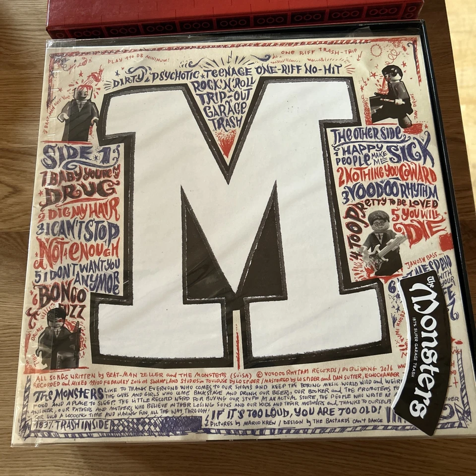 The Monsters - M Vinyl Box Komplett Inc. Bausatz & Vinyl - Bild 4 von 4