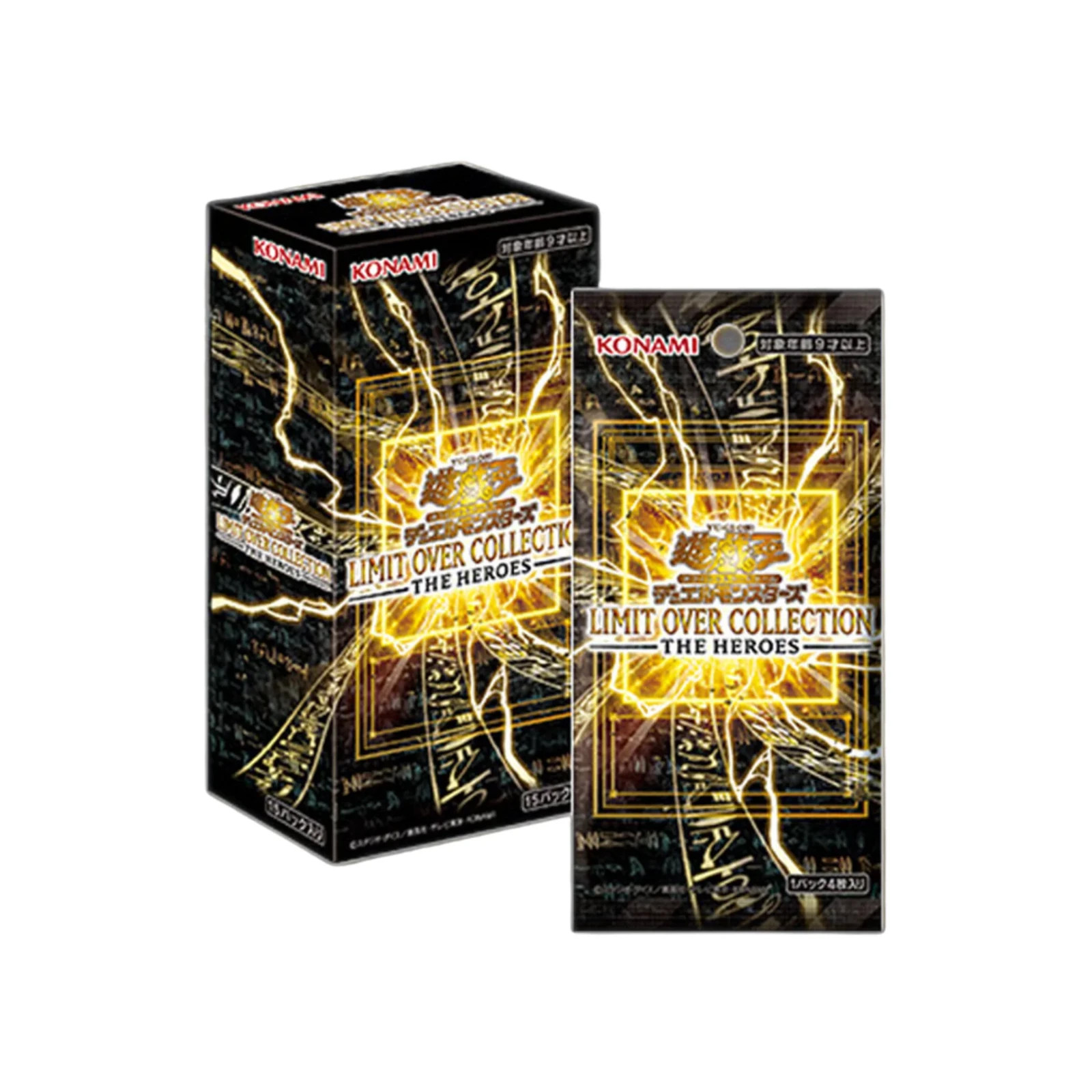 Yu-Gi-Oh! Limit Over Collection THE HEROES Box JAP