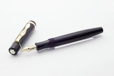 Montblanc Meisterst&uuml;ck K122 Stossf&uuml;ller F&uuml;llhalter 14C M Goldfeder Vintage