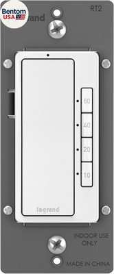 Legrand Radiant Digital Countdown Timer Rocker Light Switch, for Home Lighting C