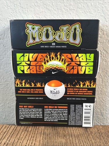Nike MOJO! Extremely Long White Golf Balls 4 Sleeves 12 Balls Total Brand New - Picture 5 of 7